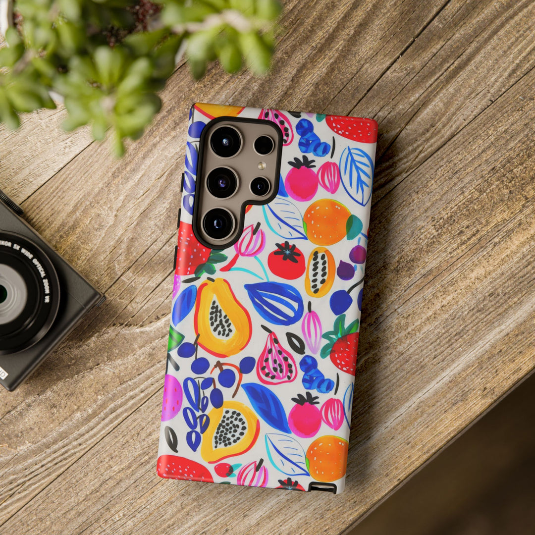 Summer Fruit Cute Tough Phone Case - For Apple iPhone 17, 16 Pro Max, 15 Pro Max, 14 Plus 13 Pro 12, Samsung Galaxy S26, S25, S24 Plus Ultra