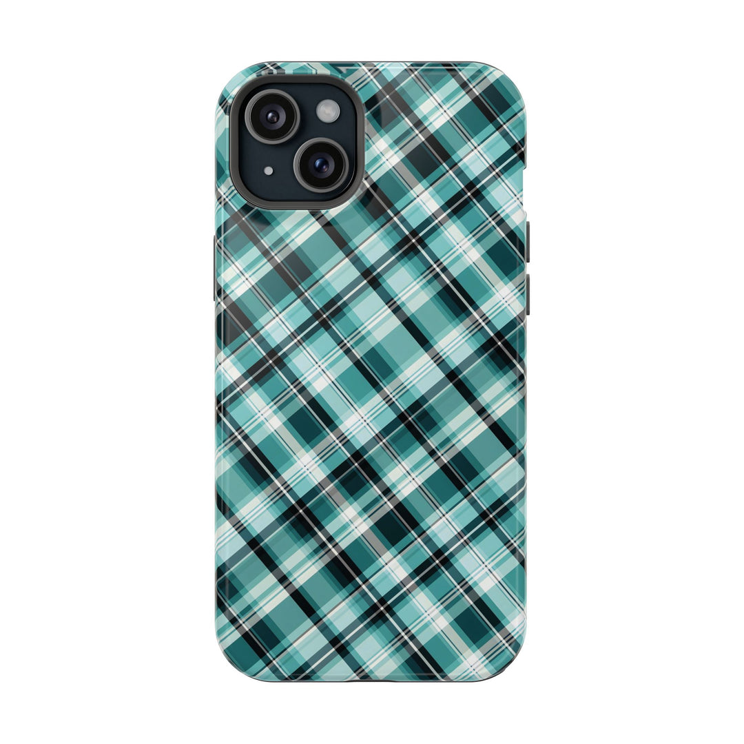 Checkered Plaid Magsafe Gift for Her Cute Phone Case for Iphone, | iPhone 16 | iPhone 15 Pro Max, Iphone 14 Pro Max, 13 12 11 10 9 8 7 - Studio40ParkLane