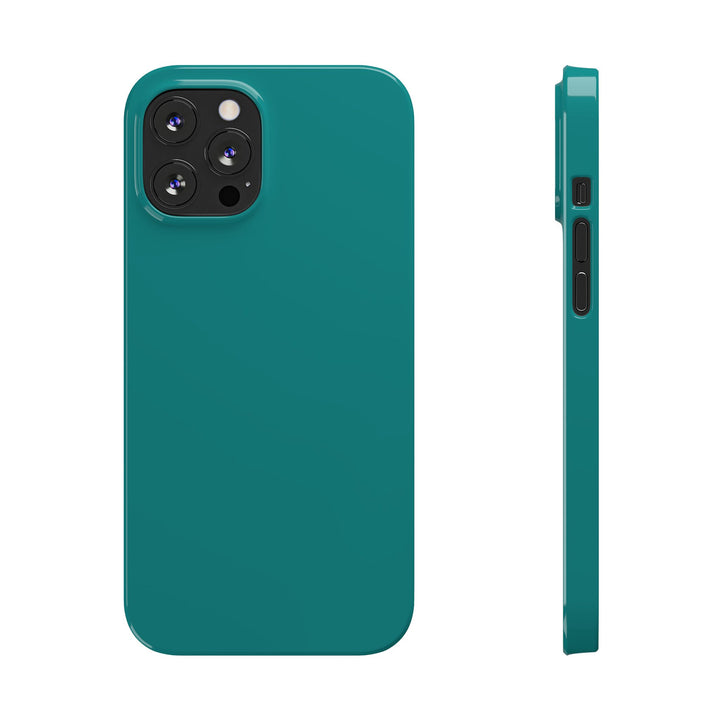 Slim Turquoise Blue Gift for Her Aesthetic Cute Phone Case for Iphone 16 - | iPhone 15 Pro Max Case | iPhone 14 Case 13 12 11 10 9 8 7 - Studio40ParkLane