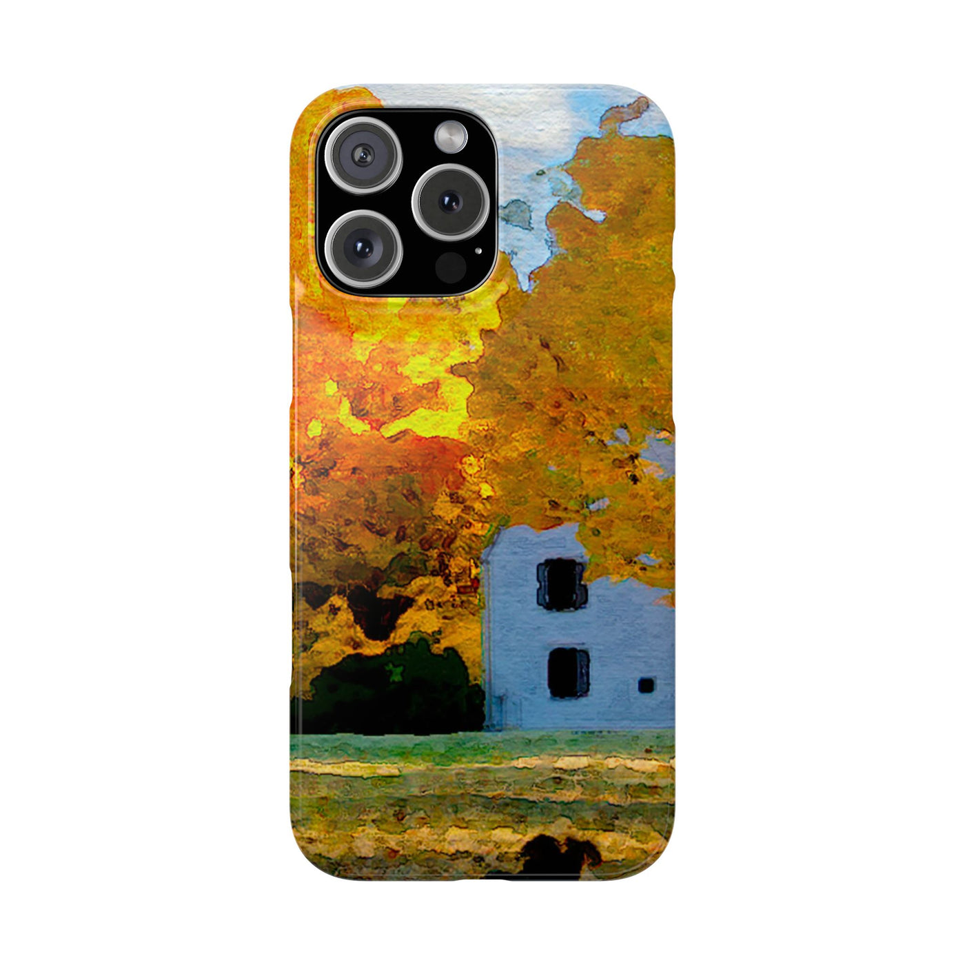 Slim Cute iPhone Cases - | iPhone 15 Case | iPhone 15 Pro Max Case, Iphone 14 Case, Iphone 14 Pro Max, Iphone 13, New England Fall Leaves