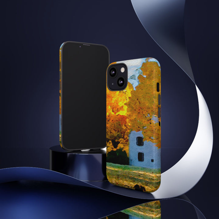 Impact Resistant, Fall Leaves Watercolor, Cute Phone Cases for Samsung S24, S23, S22, S21, IPhone 15 pro Iphone 14 pro Iphone 13 IPhone 12 Iphone 11 - Studio40ParkLane