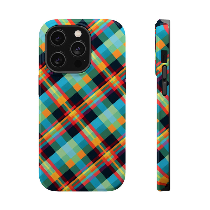 Checkered Plaid Magsafe Gift for Her Cute Phone Case for Iphone, | iPhone 16 | iPhone 15 Pro Max, Iphone 14 Pro Max, 13 12 11 10 9 8 7 - Studio40ParkLane