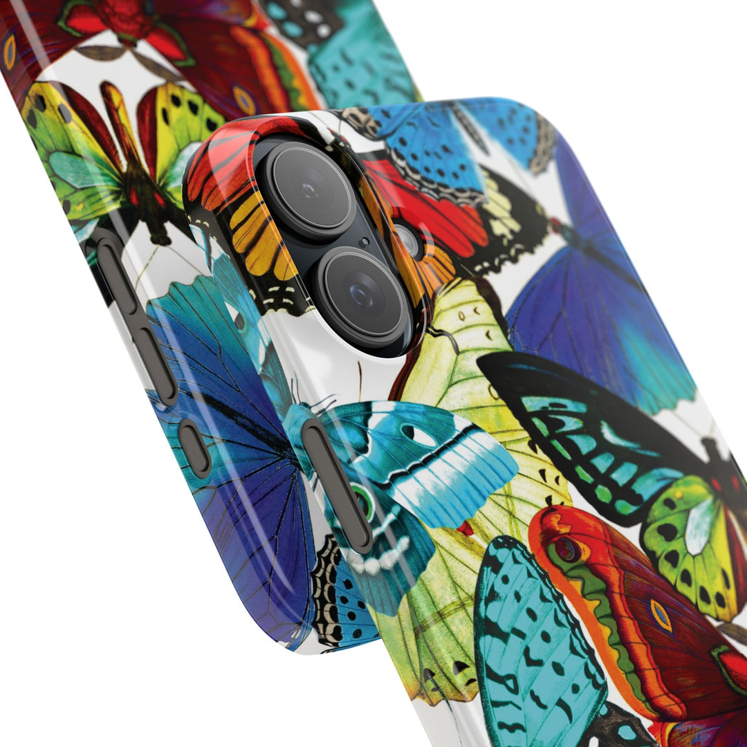Slim Bright Butterflies Gift for Her Cute Phone Cases for Iphone 16 Pro Max | iPhone 15 Case | iPhone 15 Pro Max Case, Iphone 14, Iphone 14 Pro Max, Iphone 13 12 11 8 7 - Studio40ParkLane