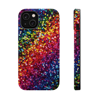 Non Glitter Color Composition Magsafe Cute Phone Case for Iphone Gift for Her,  | iPhone 15 Case | iPhone 15 Pro Max Case, Iphone 14, Iphone 14 Pro Max, Iphone 13, Iphone 16
