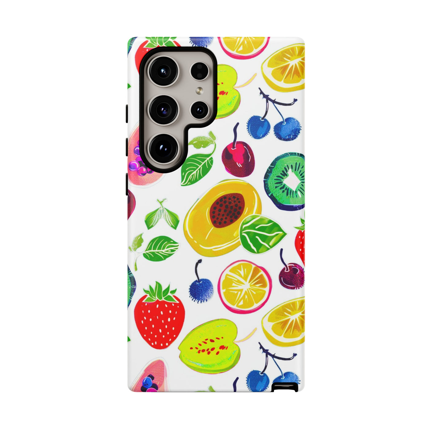 Impact Resistant, Summer Fruit, Cute Phone Cases for Samsung S24, S23, S22, S21, IPhone 15 pro, Iphone 14 pro, Iphone 13 IPhone 12 Iphone 11