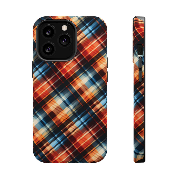 Checkered Plaid Magsafe Gift for Her Cute Phone Case for Iphone, | iPhone 16 | iPhone 15 Pro Max, Iphone 14 Pro Max, 13 12 11 10 9 8 7 - Studio40ParkLane