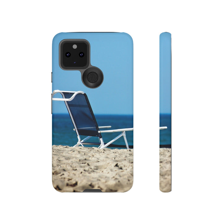 Cute Samsung Case | Cool Iphone Case | Summer Blue Beach Chair, Samsung S24, S23, S22, S21, IPhone 15 Case | Iphone 14 Case, Iphone 13 Case - Studio40ParkLane