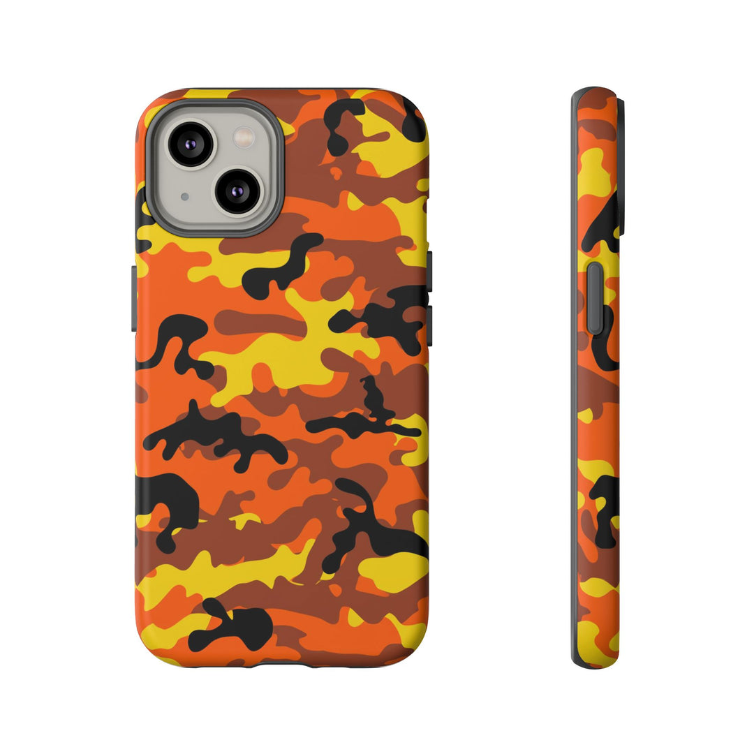 Cute IPhone Case | iPhone 15 Case | iPhone 15 Pro Max Case, Iphone 14 Case, Iphone 14 Pro Max Case IPhone Case for Art Lovers, Fall Camo - Studio40ParkLane