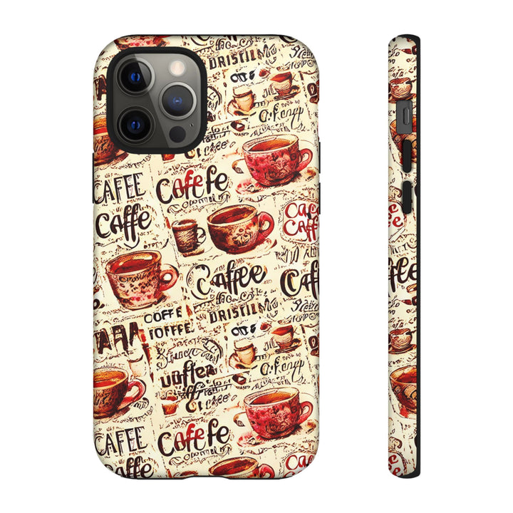 Impact Resistant, Paris Bistro Cafe, Cute Phone Cases for Samsung S24, S23, S22, S21, IPhone 15 pro Iphone 14 pro Iphone 13 IPhone 12 Iphone 11 - Studio40ParkLane
