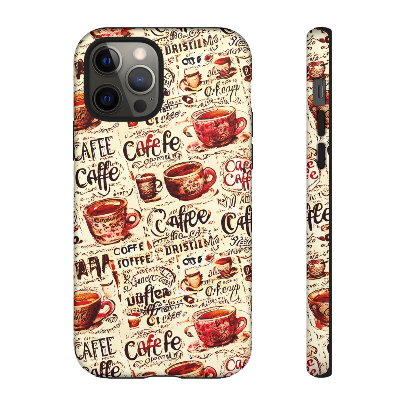 Impact Resistant, Paris Bistro Cafe, Cute Phone Cases for Samsung S24, S23, S22, S21, IPhone 15 pro Iphone 14 pro Iphone 13 IPhone 12 Iphone 11