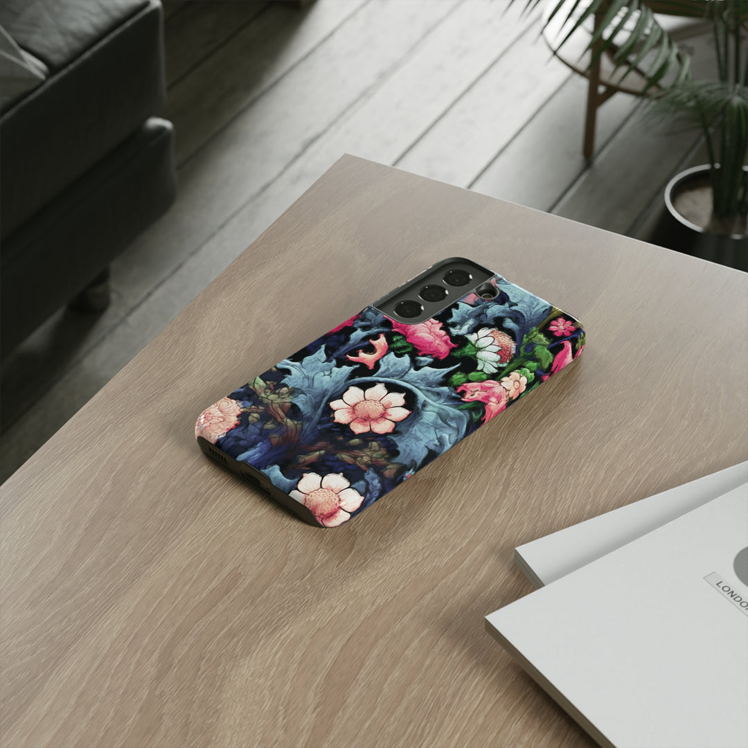 Cute Samsung Phone Case | Aesthetic Samsung Phone Case | Galaxy S23, S22, S21, S20 | Luxury Double Layer | Cool Flowers Design Floral - Studio40ParkLane