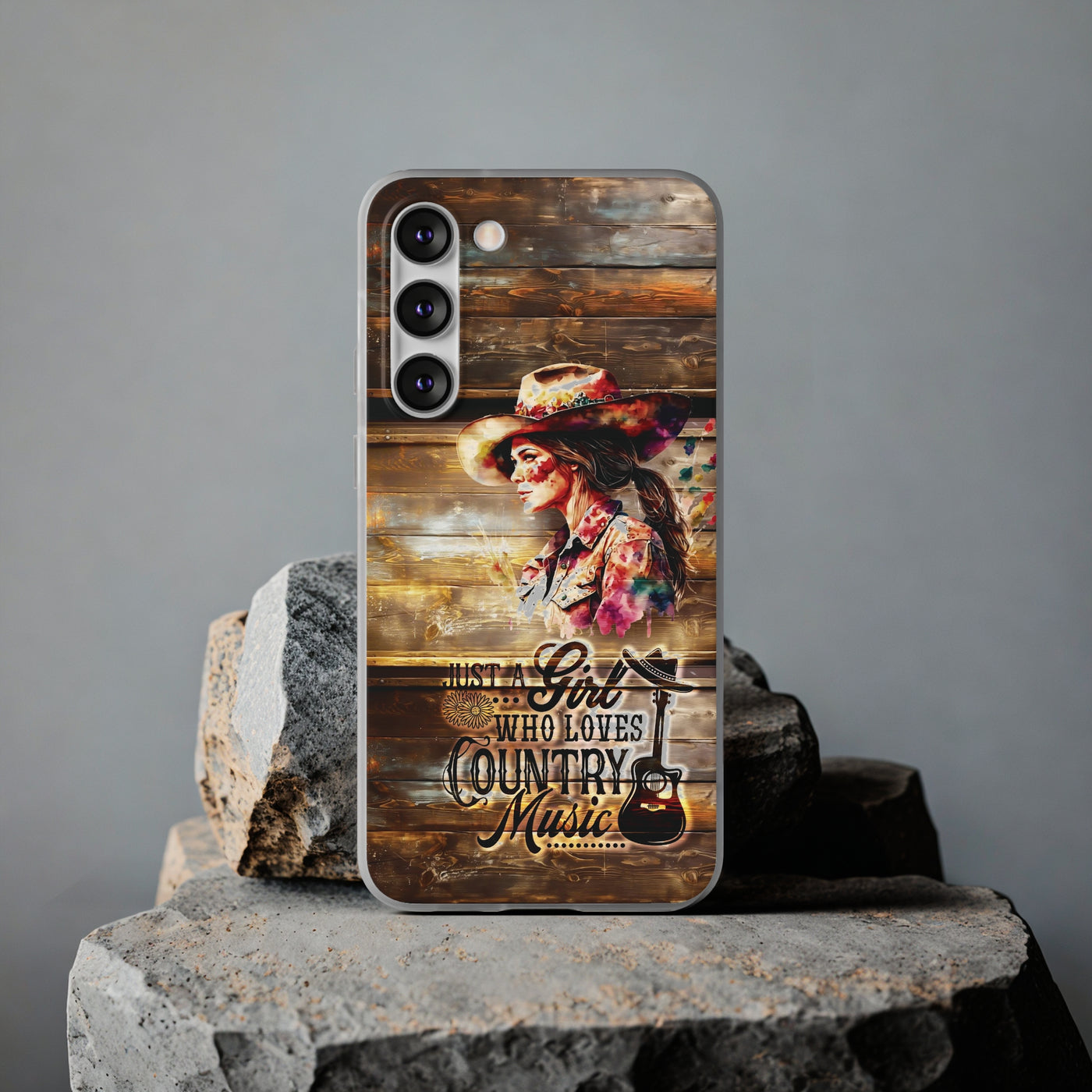 Cute Flexi Samsung Phone Cases, Country Music Inspiration Galaxy S23 Phone Case, Samsung S22 Case, Samsung S21 Case, S20 Plus