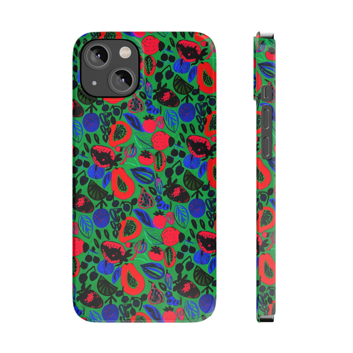 Slim Trendy Fall Fruit Gift for Her Cute Phone Cases for Iphone 16 Cases | iPhone 15 Case | iPhone 15 Pro Max Case, Iphone 14 Case, Iphone 13, Slim