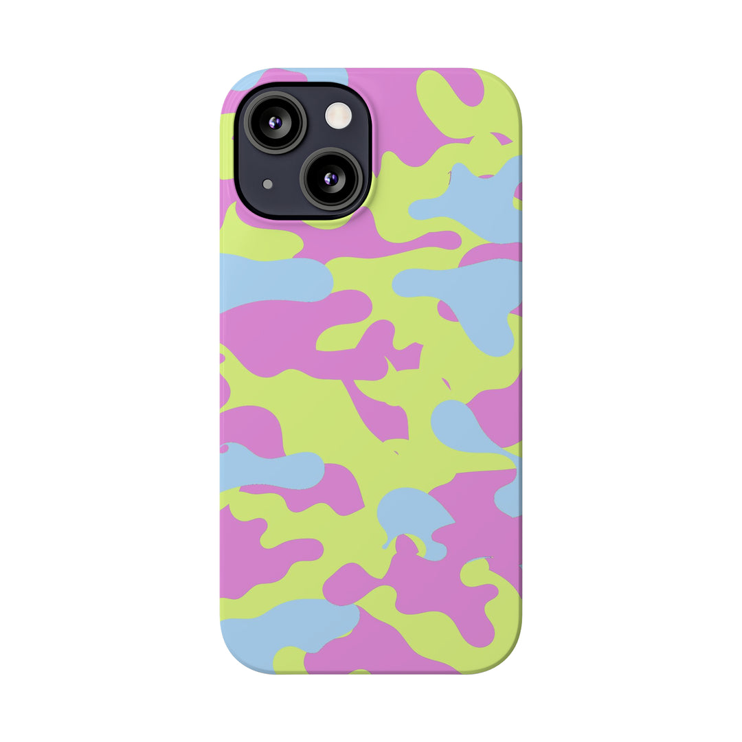 Slim Cute Phone Cases for Iphone - | iPhone 15 Case | iPhone 15 Pro Max Case, Iphone 14 Case, Iphone 14 Pro Max, Iphone 13, Spring Camouflage - Studio40ParkLane