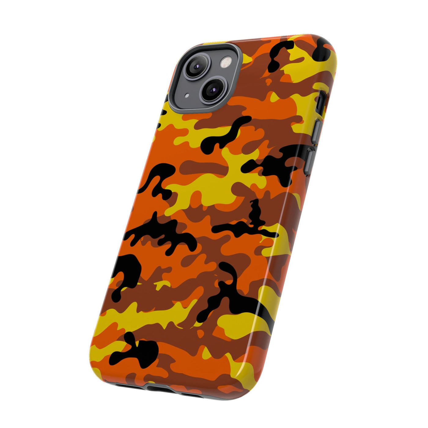 Impact Resistant, Fall camo Camouflage, Cute Phone Cases for Samsung S24, S23, S22, S21, IPhone 15 pro Iphone 14 pro Iphone 13 IPhone 12 Iphone 11