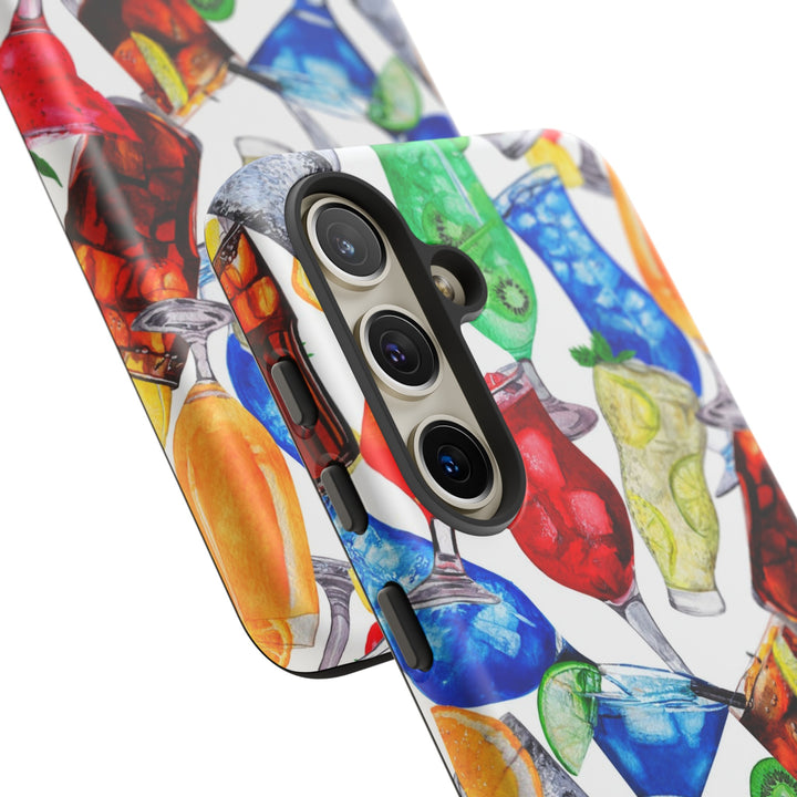 Cute Samsung Case | Cool Iphone Case | Summer Fruit Cocktail, Samsung S24, S23, S22, S21, IPhone 15 Case | Iphone 14 Case, Iphone 13 Case - Studio40ParkLane
