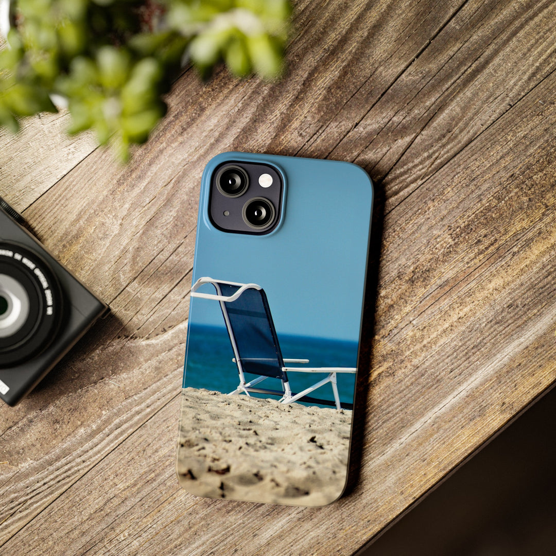 Slim Cute Phone Cases for Iphone - | iPhone 15 Case | iPhone 15 Pro Max Case, Iphone 14 Case, Iphone 14 Pro Max, Iphone 13, Summer Beach Chair - Studio40ParkLane