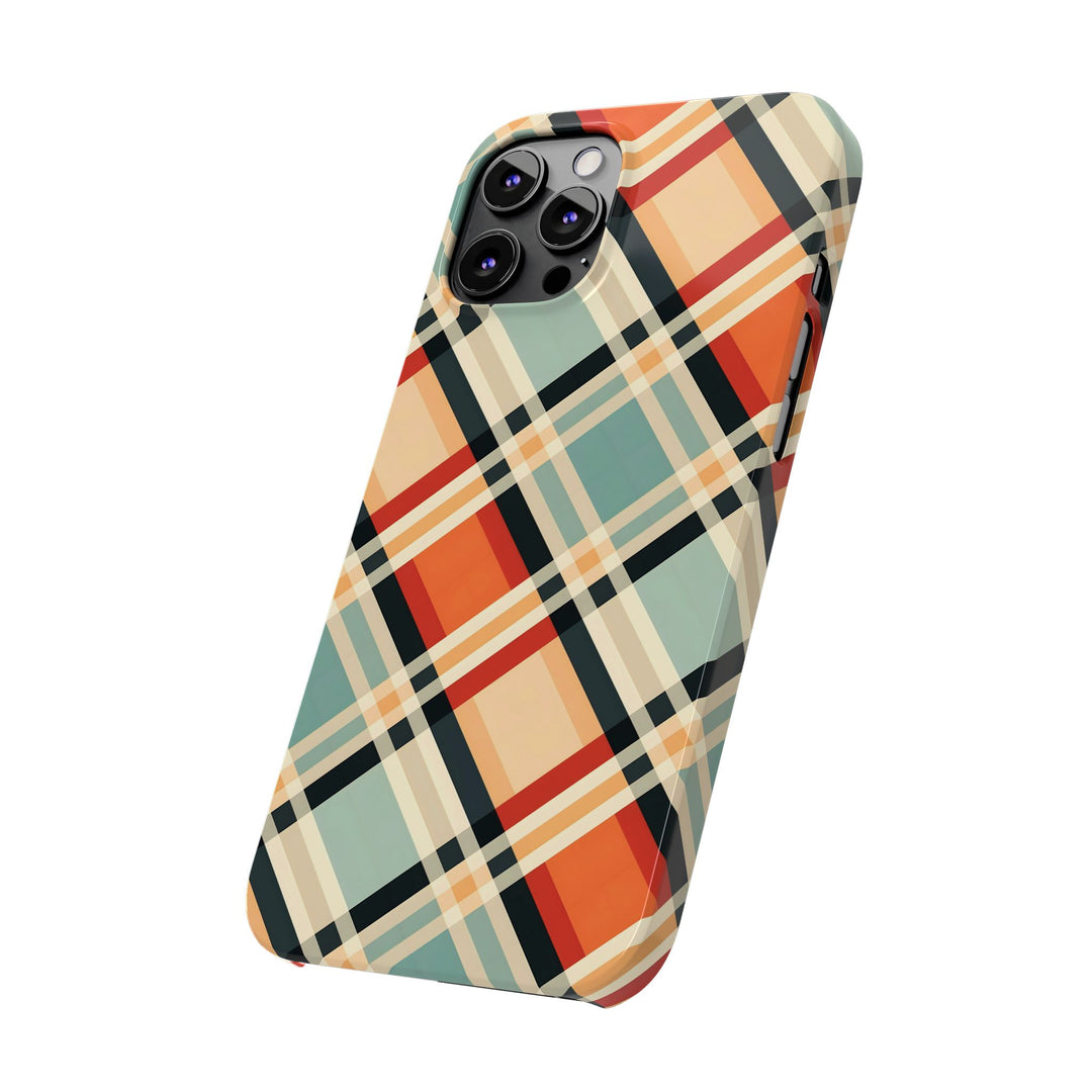 Slim Checkered Plaid Gift for Her Cute Phone Cases for Iphone 16 Pro Max | iPhone 15 Case | iPhone 15 Pro Max Case, Iphone 14, 13, 12, 11, 10, 8, 7 - Studio40ParkLane