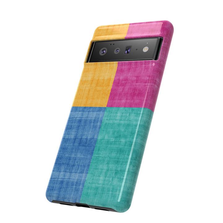 Impact Resistant, Colored Shapes, Cute Phone Cases for Samsung S24, S23, S22, S21, IPhone 15 pro Iphone 14 pro Iphone 13 IPhone 12 Iphone 11 - Studio40ParkLane