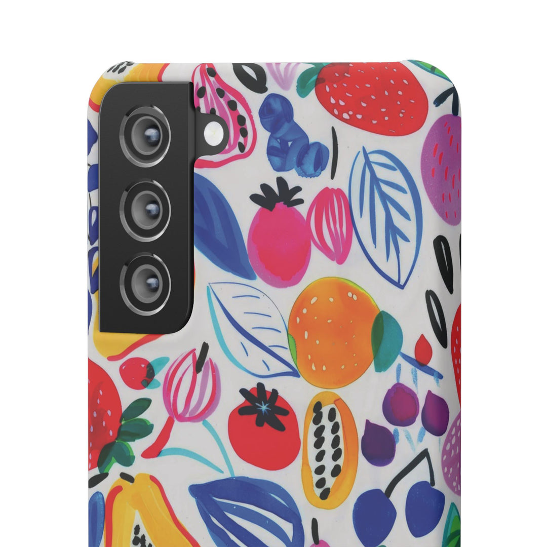 Snap Cute Custom Phone Case, Summer Fruit case for iPhone 18 17 16 15 14 13 12 Pro Max, Samsung S26 S25 S24 S23 Ultra Protective Phone Case - Studio40ParkLane
