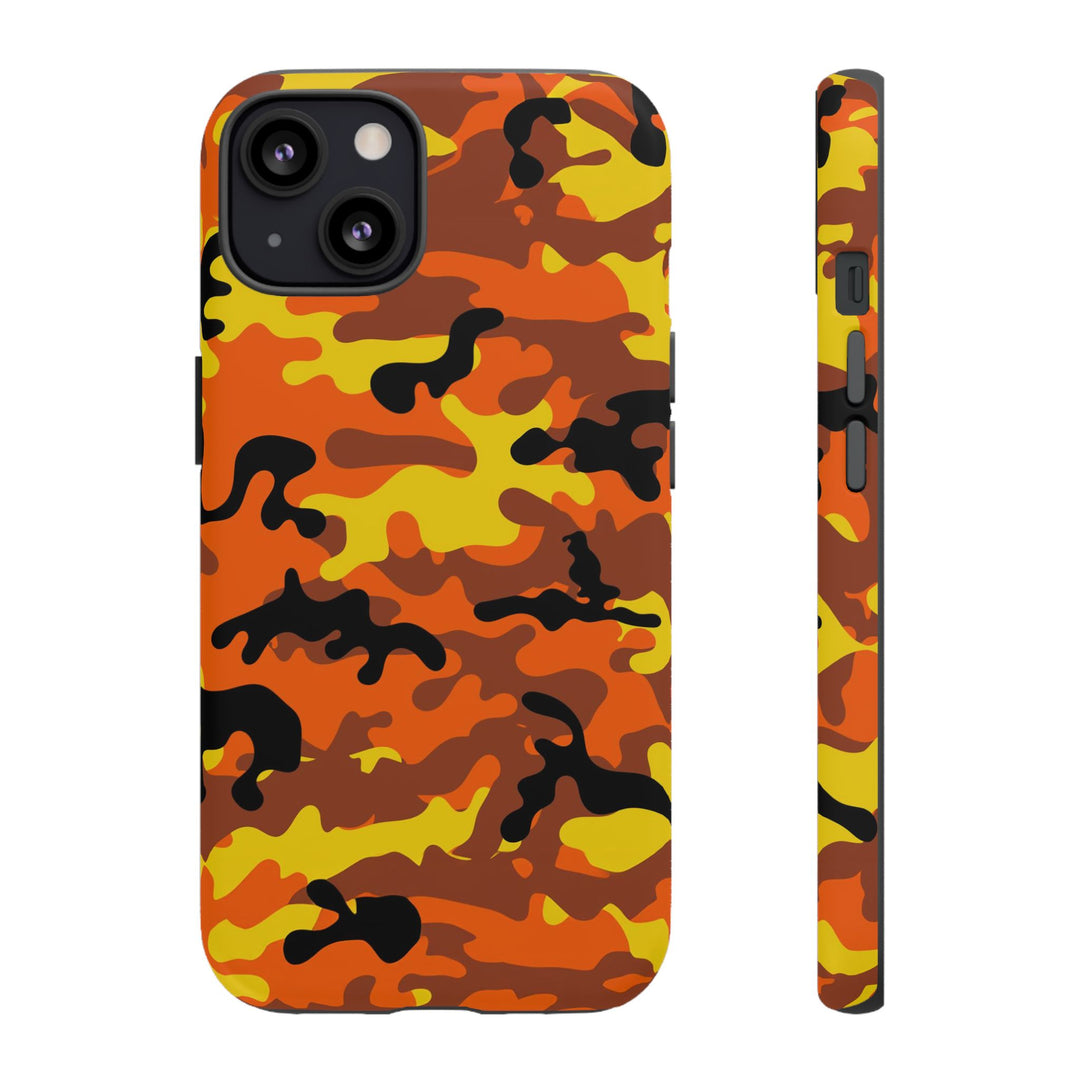 Impact Resistant, Fall camo Camouflage, Cute Phone Cases for Samsung S24, S23, S22, S21, IPhone 15 pro Iphone 14 pro Iphone 13 IPhone 12 Iphone 11 - Studio40ParkLane