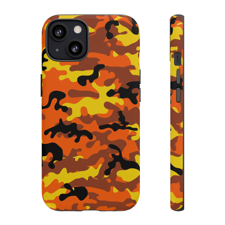 Impact Resistant, Fall camo Camouflage, Cute Phone Cases for Samsung S24, S23, S22, S21, IPhone 15 pro Iphone 14 pro Iphone 13 IPhone 12 Iphone 11 - Studio40ParkLane
