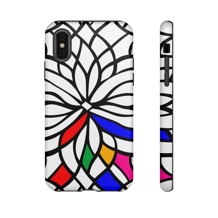 Impact Resistant, Colored Mosaic, Cute Phone Cases for Samsung S24, S23, S22, S21, IPhone 15 pro Iphone 14 pro Iphone 13 IPhone 12 Iphone 11 - Studio40ParkLane