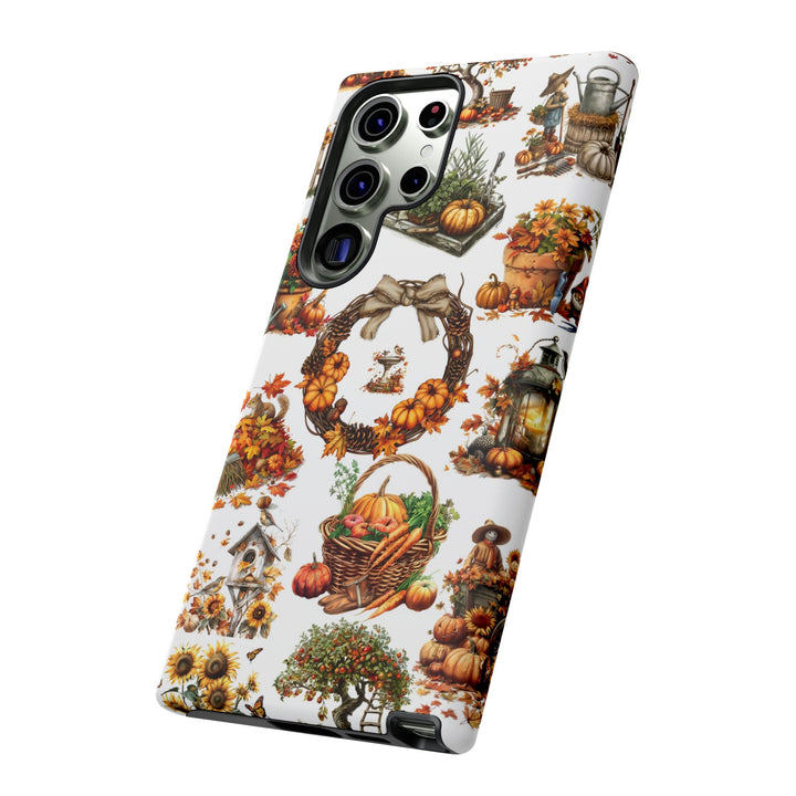 Impact Resistant, Fall Leaves Collage, Cute Phone Cases for Samsung S24, S23, S22, S21, IPhone 15 pro Iphone 14 pro Iphone 13 IPhone 12 Iphone 11 - Studio40ParkLane