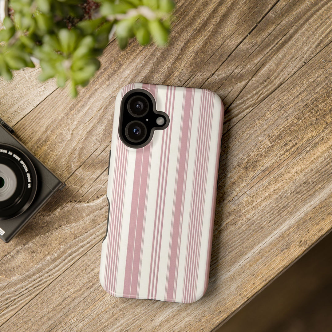 MagSafe Cute Phone Case, Coastal Striped Phone Case for iPhone 17 16 15 14 13 12 Pro Max, Samsung S26 S25 S24 Ultra case - Studio40ParkLane