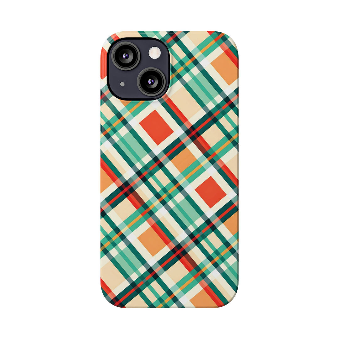 Slim Checkered Plaid Gift for Her Cute Phone Cases for Iphone 16 Pro Max | iPhone 15 Case | iPhone 15 Pro Max Case, Iphone 14, 13, 12, 11, 10, 8, 7 - Studio40ParkLane