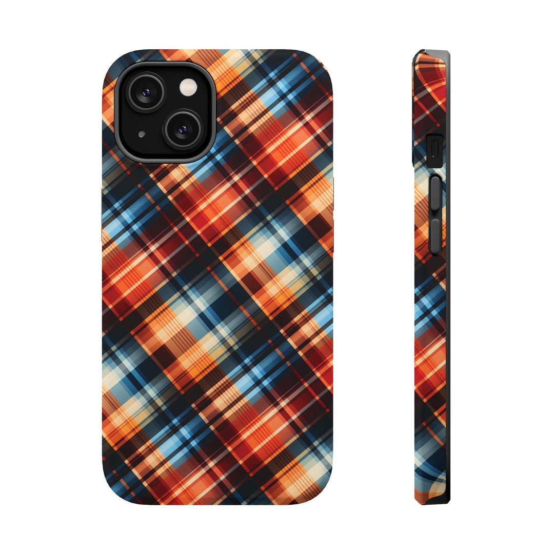 Checkered Plaid Magsafe Gift for Her Cute Phone Case for Iphone, | iPhone 16 | iPhone 15 Pro Max, Iphone 14 Pro Max, 13 12 11 10 9 8 7 - Studio40ParkLane