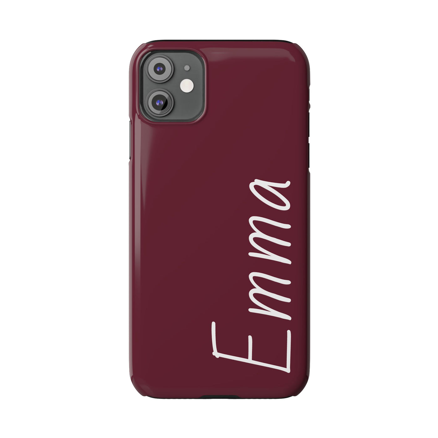 Personalized Initial Name Custom Slim Phone Cases for Iphone 16 Pro Max | iPhone 15 Case | iPhone 15 Pro Max Case, Iphone 14, 13, 12, 11, 10, 8, 7 - Studio40ParkLane