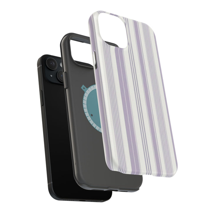 MagSafe Cute Phone Case, Coastal Striped Phone Case for iPhone 17 16 15 14 13 12 Pro Max, Samsung S25 S24 S23 Ultra case