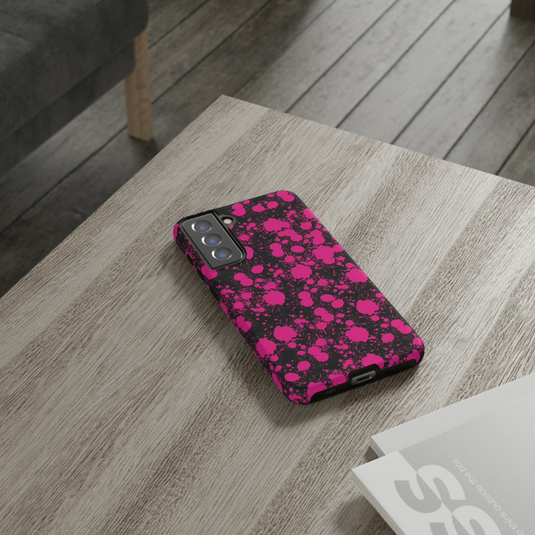 Samsung Galaxy Phone Case | Galaxy S23, S22, S21, S20 | Luxury Case Double Layered | Impact Resistant | Fashionable - PaintBlots 5 - Studio40ParkLane