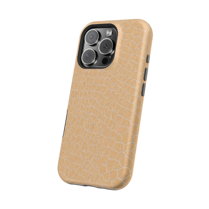 Non Leather Beige Color Pattern Magsafe Cute Phone Case for Iphone Gift for Her, | iPhone 15 Case | iPhone 15 Pro Max Case, Iphone 14, Iphone 14 Pro Max, Iphone 13, Iphone 16 - Studio40ParkLane