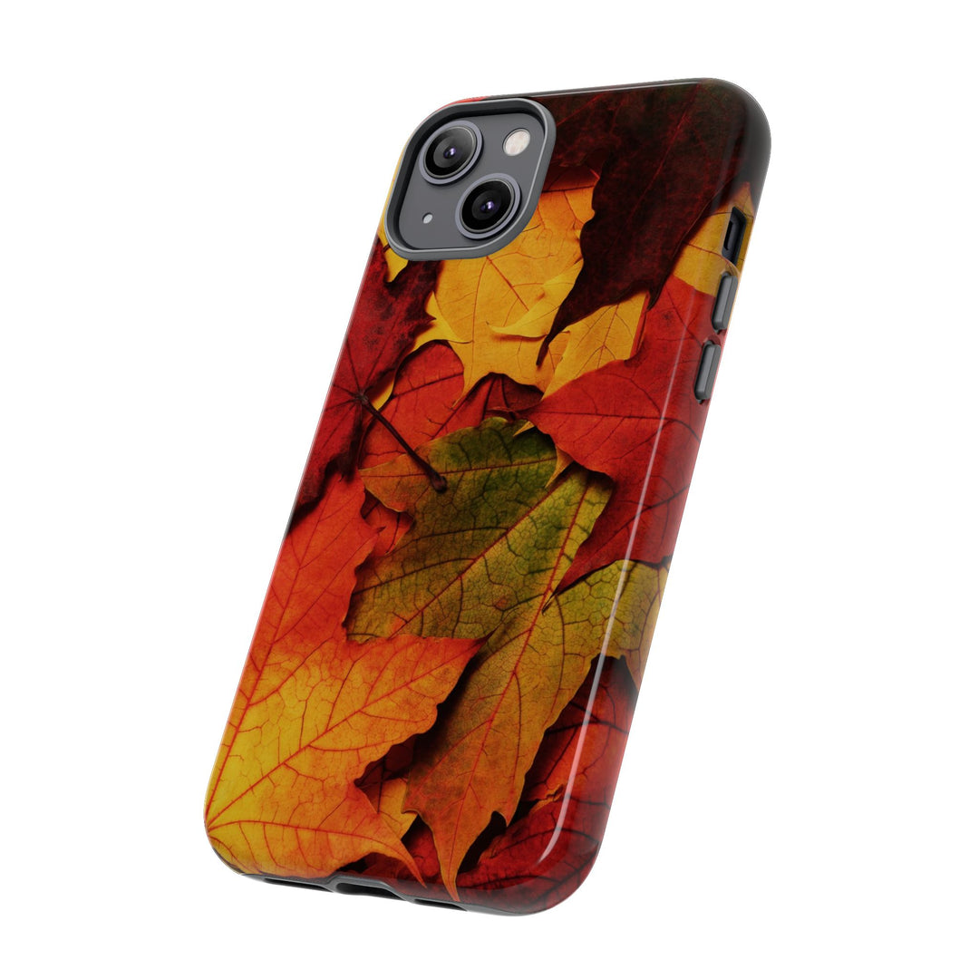 Autumn Fall Leaves Gift Cute Phone Case for, Samsung Galaxy S24, S23, S22, S21, IPhone 16 Case | Iphone 15, Iphone 14, IPhone 13 Case Mom Dad Gift - Studio40ParkLane