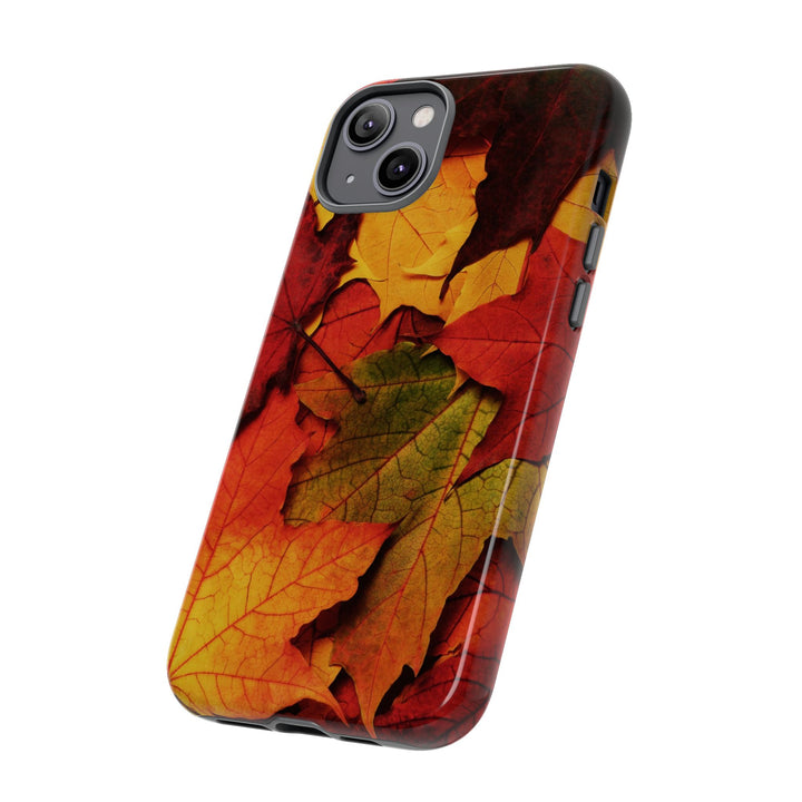 Autumn Fall Leaves Gift Cute Phone Case for, Samsung Galaxy S24, S23, S22, S21, IPhone 16 Case | Iphone 15, Iphone 14, IPhone 13 Case Mom Dad Gift - Studio40ParkLane