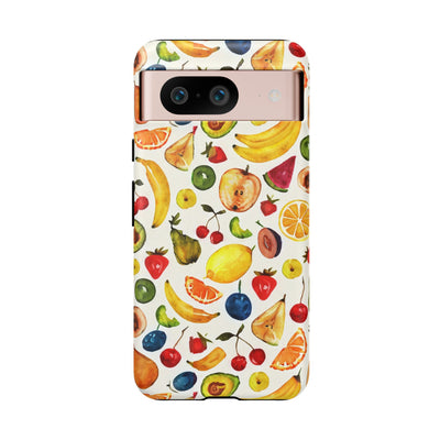 Impact Resistant, Mixed Fruits, Cute Phone Cases for Samsung S24, S23, S22, S21, IPhone 15 pro Iphone 14 pro Iphone 13 IPhone 12 Iphone 11