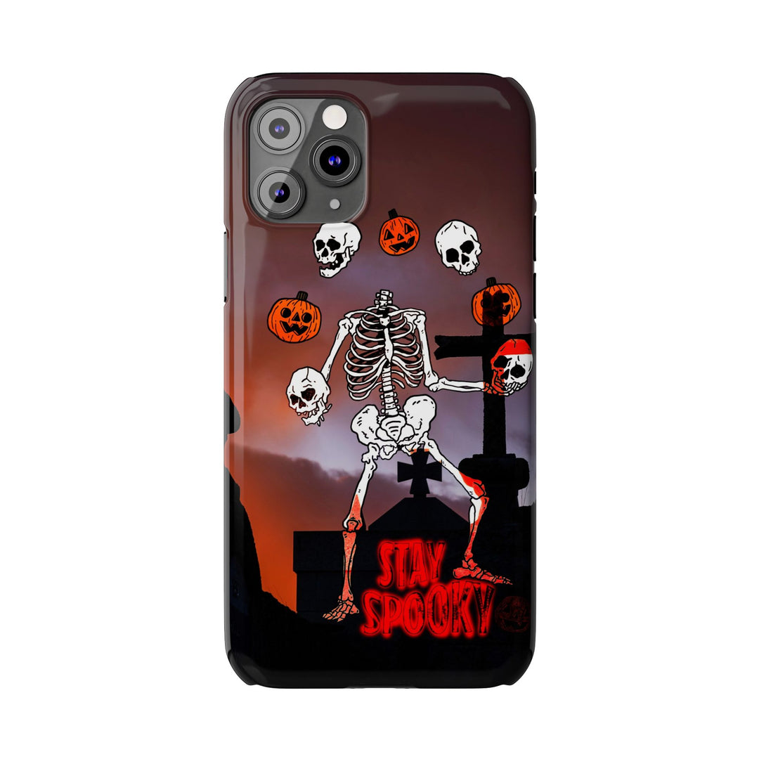 Slim Halloween Spooky Slim Cute Phone Cases for Iphone | iPhone 15 Case | iPhone 15 Pro Max Case, Iphone 14, Iphone 14 Pro Max, Iphone 13 - Studio40ParkLane