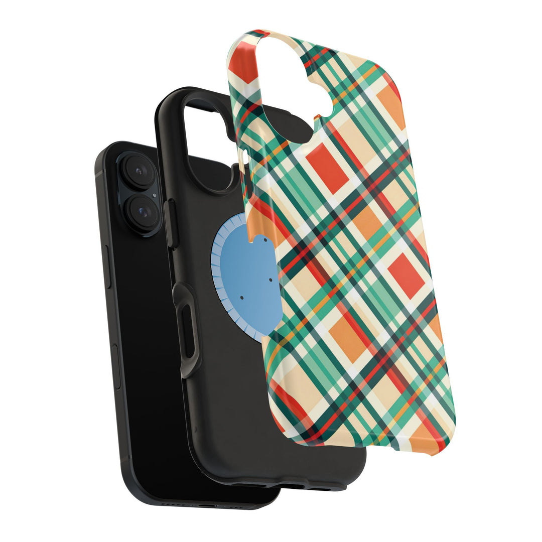 Checkered Plaid Magsafe Gift for Her Cute Phone Case for Iphone, | iPhone 16 | iPhone 15 Pro Max, Iphone 14 Pro Max, 13 12 11 10 9 8 7 - Studio40ParkLane