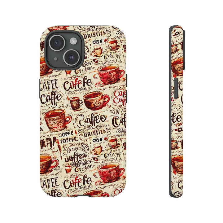Impact Resistant, Paris Bistro Cafe, Cute Phone Cases for Samsung S24, S23, S22, S21, IPhone 15 pro Iphone 14 pro Iphone 13 IPhone 12 Iphone 11 - Studio40ParkLane