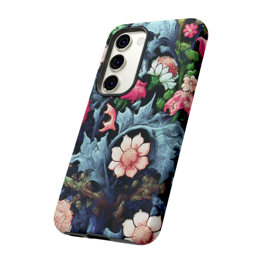 Cute Samsung Phone Case | Aesthetic Samsung Phone Case | Galaxy S23, S22, S21, S20 | Luxury Double Layer | Cool Flowers Design Floral - Studio40ParkLane