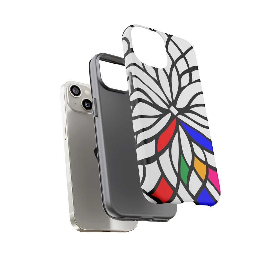 Impact Resistant, Colored Mosaic, Cute Phone Cases for Samsung S24, S23, S22, S21, IPhone 15 pro Iphone 14 pro Iphone 13 IPhone 12 Iphone 11 - Studio40ParkLane