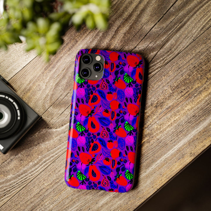 Slim Trendy Fall Fruit Gift for Her Cute Phone Cases for Iphone 16 | iPhone 15 Case | iPhone 15 Pro Max Case, Iphone 14, Iphone 14 Pro Max, Iphone 13, Slim - Studio40ParkLane