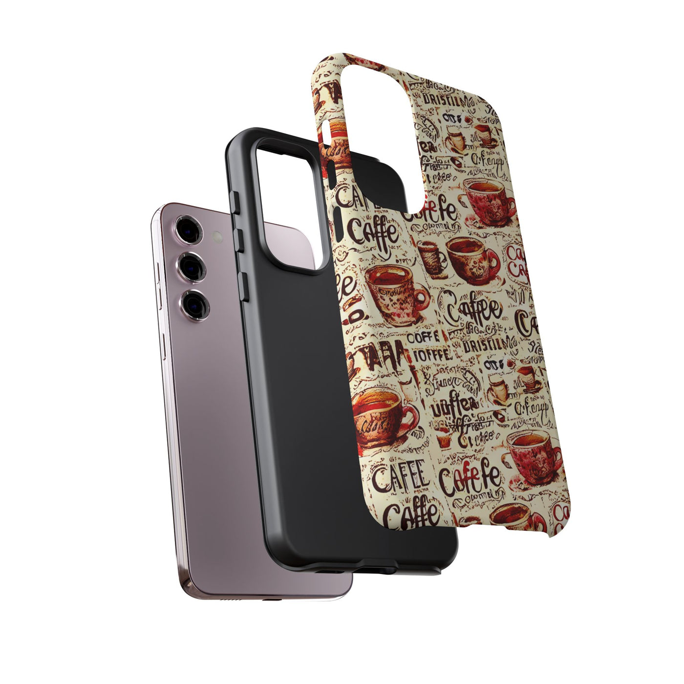 Impact Resistant, Paris Bistro Cafe, Cute Phone Cases for Samsung S24, S23, S22, S21, IPhone 15 pro Iphone 14 pro Iphone 13 IPhone 12 Iphone 11