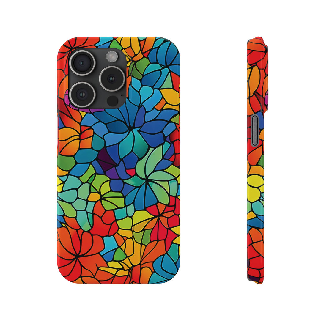 Slim Window Style Mosaic Gift for Her Cute Phone Cases for Iphone 16 Case | iPhone 15 Case | iPhone 15 Pro Max Case, Iphone 14, Iphone 14 Pro Max, Iphone 13 - Studio40ParkLane