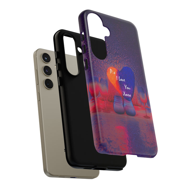 Cute Samsung Case | Cool Iphone Case | PS I love You - Heart, Samsung S24, S23, S22, S21, IPhone 15 Case | Iphone 14 Case, Iphone 13 Case - Studio40ParkLane