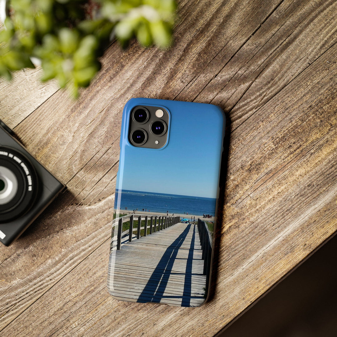 Slim Cute Phone Cases for Iphone - | iPhone 15 Case | iPhone 15 Pro Max Case, Iphone 14 Case, Iphone 14 Pro Max, Iphone 13, Summer Beach Walk - Studio40ParkLane