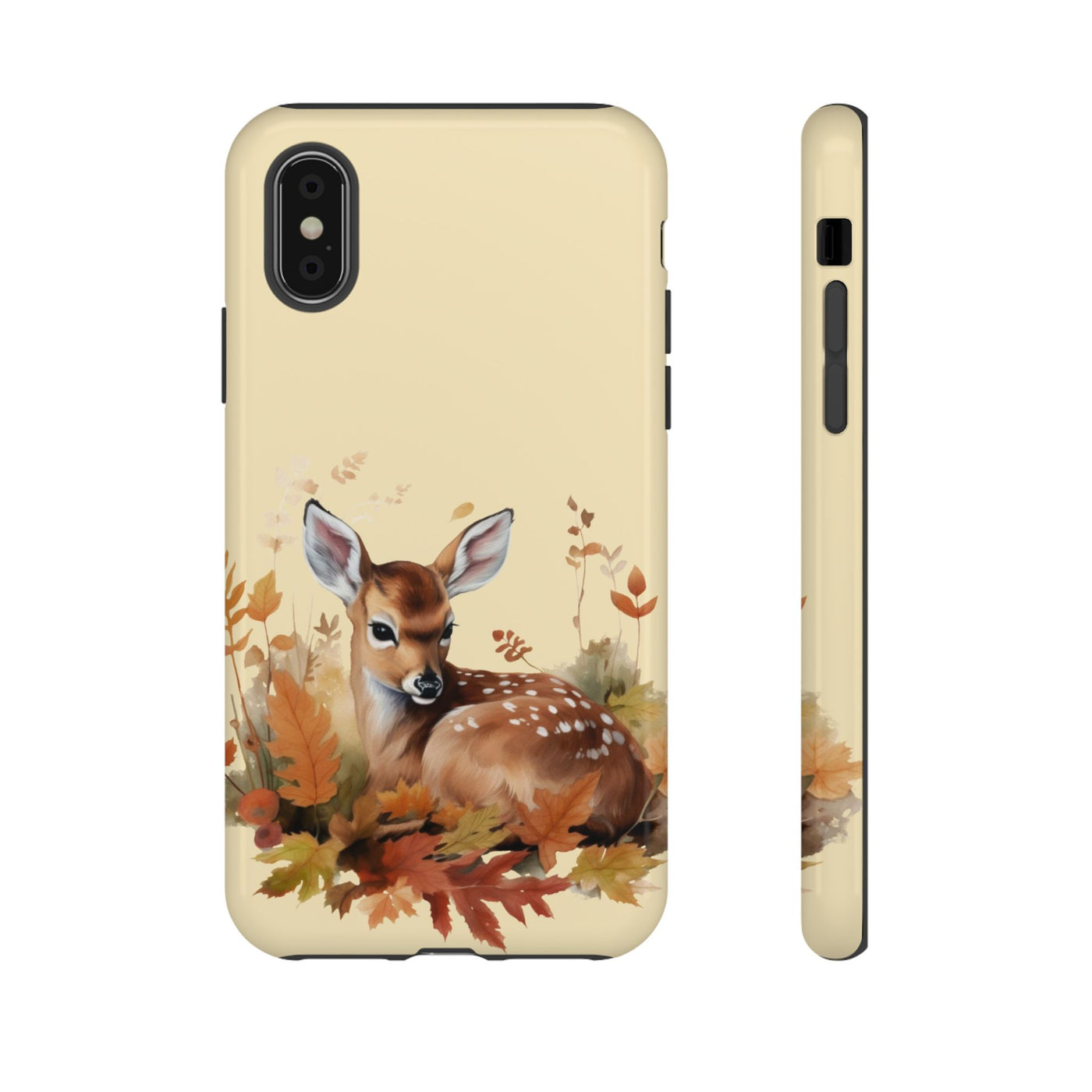 Autumn Fall Deer Gift for Her Cute Phone Case for, Samsung Galaxy S24, S23, S22, S21, IPhone 16 Case | Iphone 15, Iphone 14, IPhone 13 Case