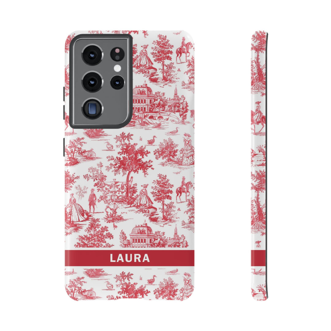 Premium Tough Personalized Initial Custom Gift Cute Phone Cases for Samsung Galaxy S24, S23, S22, S21 Plus, Ultra, Iphone 16, 15, 14 Pro Max - Studio40ParkLane